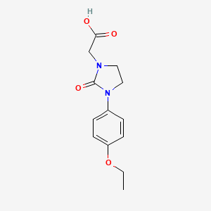 2-(3-(4-Ethoxyphenyl)-2-oxoimidazolidin-1-yl)acetic acid