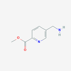 molecular formula C8H10N2O2 B2850708 Methyl 5-(aminomethyl)pyridine-2-carboxylate CAS No. 1229704-26-0