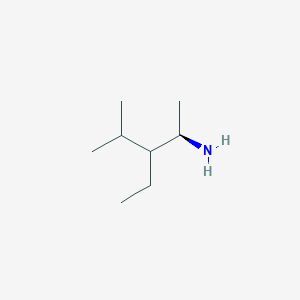 molecular formula C8H19N B2850874 (2R)-3-Ethyl-4-methylpentan-2-amine CAS No. 2248214-04-0