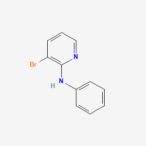 molecular formula C11H9BrN2 B2850875 3-bromo-N-phenylpyridin-2-amine CAS No. 54904-02-8