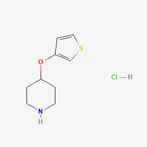 4-(Thiophen-3-yloxy)piperidine hydrochloride