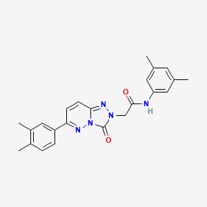 N-(3,5-dimethylphenyl)-2-(6-(3,4-dimethylphenyl)-3-oxo-[1,2,4]triazolo[4,3-b]pyridazin-2(3H)-yl)acetamide