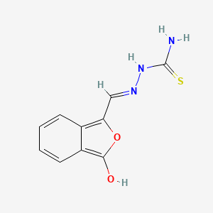 (Z)-2-((3-oxoisobenzofuran-1(3H)-ylidene)methyl)hydrazinecarbothioamide