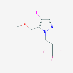 4-iodo-5-(methoxymethyl)-1-(3,3,3-trifluoropropyl)-1H-pyrazole