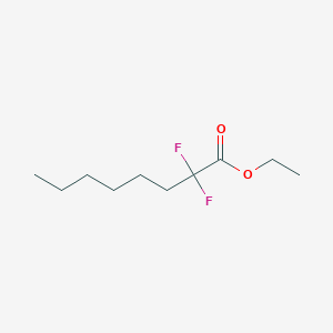 molecular formula C10H18F2O2 B2851349 Ethyl 2,2-difluorooctanoate CAS No. 111934-95-3