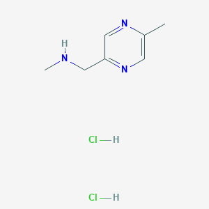 N-Methyl-1-(5-methylpyrazin-2-yl)methanamine dihydrochloride