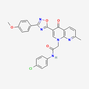 N-(3-chlorophenyl)-N'-[4-(2-methoxyphenyl)-3-oxo-3,4-dihydropyrazin-2-yl]urea