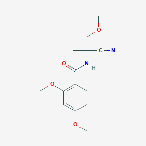 N-(1-cyano-2-methoxy-1-methylethyl)-2,4-dimethoxybenzamide