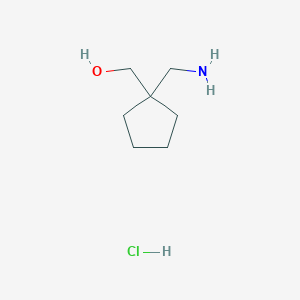 [1-(Aminomethyl)cyclopentyl]methanol hydrochloride