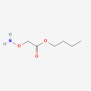 molecular formula C6H13NO3 B2851618 butyl 2-(aminooxy)acetate CAS No. 89584-40-7