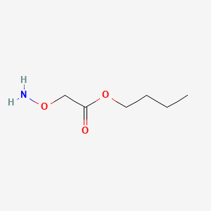 molecular formula C6H13NO3 B2851618 Butyl 2-aminooxyacetate CAS No. 89584-40-7