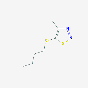 5-Butylsulfanyl-4-methylthiadiazole
