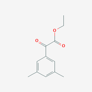 molecular formula C12H14O3 B028517 Ethyl 3,5-dimethylbenzoylformate CAS No. 100117-62-2