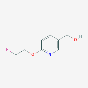 molecular formula C8H10FNO2 B2851734 (6-(2-Fluoroethoxy)pyridin-3-yl)methanol CAS No. 2247849-85-8