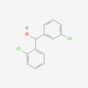 molecular formula C13H10Cl2O B2851783 (2-Chlorophenyl)(3-chlorophenyl)methanol CAS No. 126517-23-5