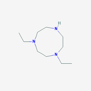 molecular formula C10H23N3 B2851870 1,4-Diethyl-1,4,7-triazonane CAS No. 1071170-26-7