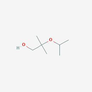 molecular formula C7H16O2 B2851871 2-methyl-2-(propan-2-yloxy)propan-1-ol CAS No. 22665-70-9