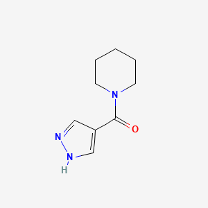 piperidin-1-yl(1H-pyrazol-4-yl)methanone