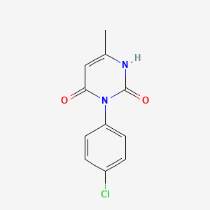 3-(4-chlorophenyl)-6-methyl-2,4(1H,3H)-pyrimidinedione