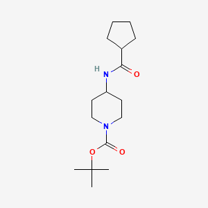 tert-Butyl 4-(cyclopentanecarbonylamino)piperidine-1-carboxylate
