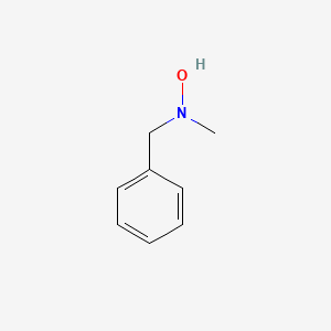 molecular formula C8H11NO B2852391 N-benzyl-N-methylhydroxylamine CAS No. 3555-72-4