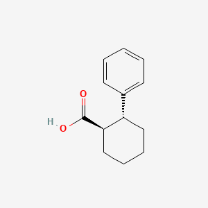 molecular formula C13H16O2 B2852404 trans-2-Phenylcyclohexanecarboxylic acid CAS No. 24905-75-7