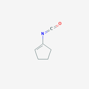 molecular formula C6H7NO B2852405 1-Isocyanatocyclopent-1-ene CAS No. 92525-50-3