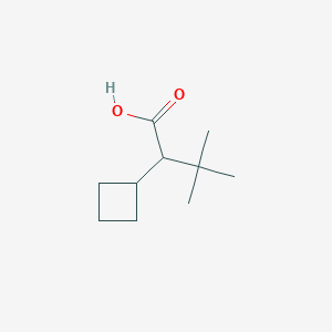 molecular formula C10H18O2 B2852481 2-Cyclobutyl-3,3-dimethylbutanoic acid CAS No. 1541906-14-2