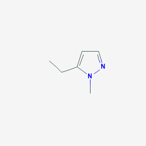 molecular formula C6H10N2 B2852537 5-乙基-1-甲基-1H-吡唑 CAS No. 41818-33-1