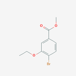 molecular formula C10H11BrO3 B2852675 Methyl 4-bromo-3-ethoxybenzoate CAS No. 1041205-21-3