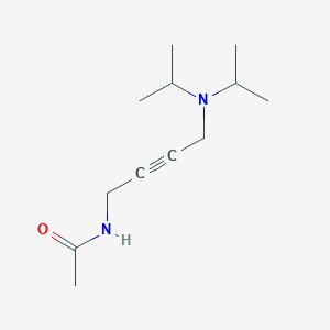 N-(4-(diisopropylamino)but-2-yn-1-yl)acetamide