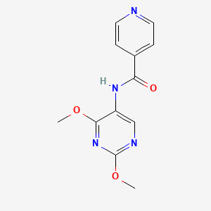 N-(2,4-dimethoxypyrimidin-5-yl)isonicotinamide