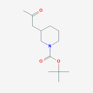 Tert-butyl 3-(2-oxopropyl)piperidine-1-carboxylate