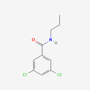 molecular formula C10H11Cl2NO B2852801 3,5-dichloro-N-propylbenzamide CAS No. 33244-94-9