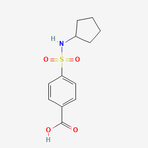 4-[(Cyclopentylamino)sulfonyl]benzoic acid