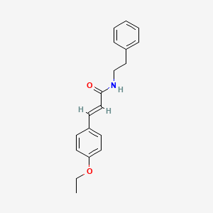 (2E)-3-(4-ethoxyphenyl)-N-(2-phenylethyl)prop-2-enamide
