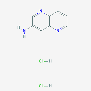 1,5-Naphthyridin-3-amine;dihydrochloride