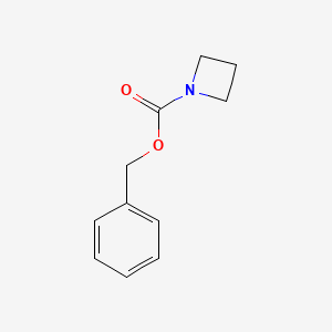 molecular formula C11H13NO2 B2852895 Benzyl azetidine-1-carboxylate CAS No. 1229705-38-7