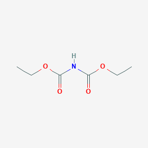 molecular formula C6H11NO4 B028530 Imidodicarbonic acid, diethyl ester CAS No. 19617-44-8