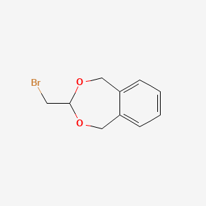 molecular formula C10H11BrO2 B2853268 3-(Bromomethyl)-1,5-dihydro-2,4-benzodioxepine CAS No. 94267-82-0