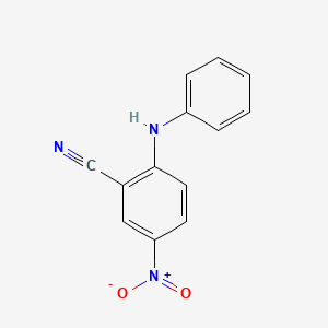 2-Anilino-5-nitrobenzonitrile
