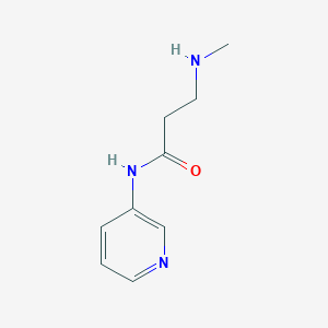 N~3~-methyl-N-pyridin-3-yl-beta-alaninamide
