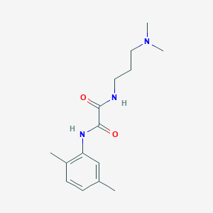 N-[3-(dimethylamino)propyl]-N'-(2,5-dimethylphenyl)oxamide