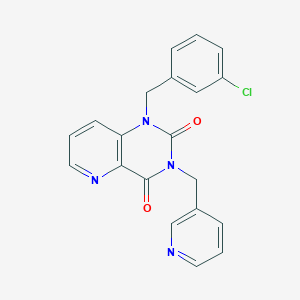 1-(3-chlorobenzyl)-3-(pyridin-3-ylmethyl)pyrido[3,2-d]pyrimidine-2,4(1H,3H)-dione