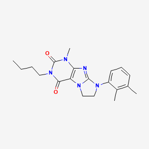 3-butyl-8-(2,3-dimethylphenyl)-1-methyl-7,8-dihydro-1H-imidazo[2,1-f]purine-2,4(3H,6H)-dione