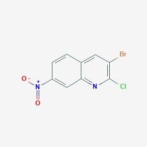 3-Bromo-2-chloro-7-nitroquinoline