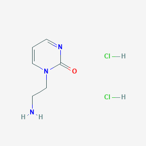 1-(2-Aminoethyl)-1,2-dihydropyrimidin-2-one dihydrochloride