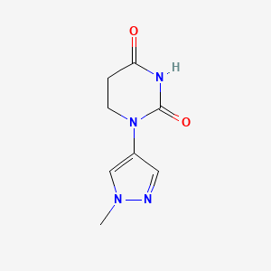 1-(1-Methylpyrazol-4-yl)-1,3-diazinane-2,4-dione