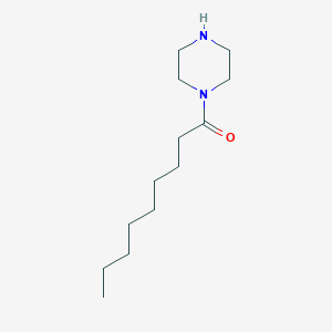 molecular formula C13H26N2O B2853622 1-(Piperazin-1-yl)nonan-1-one CAS No. 146536-45-0