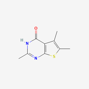 B2853657 2,5,6-Trimethylthieno[2,3-d]pyrimidin-4(3H)-one CAS No. 18593-45-8